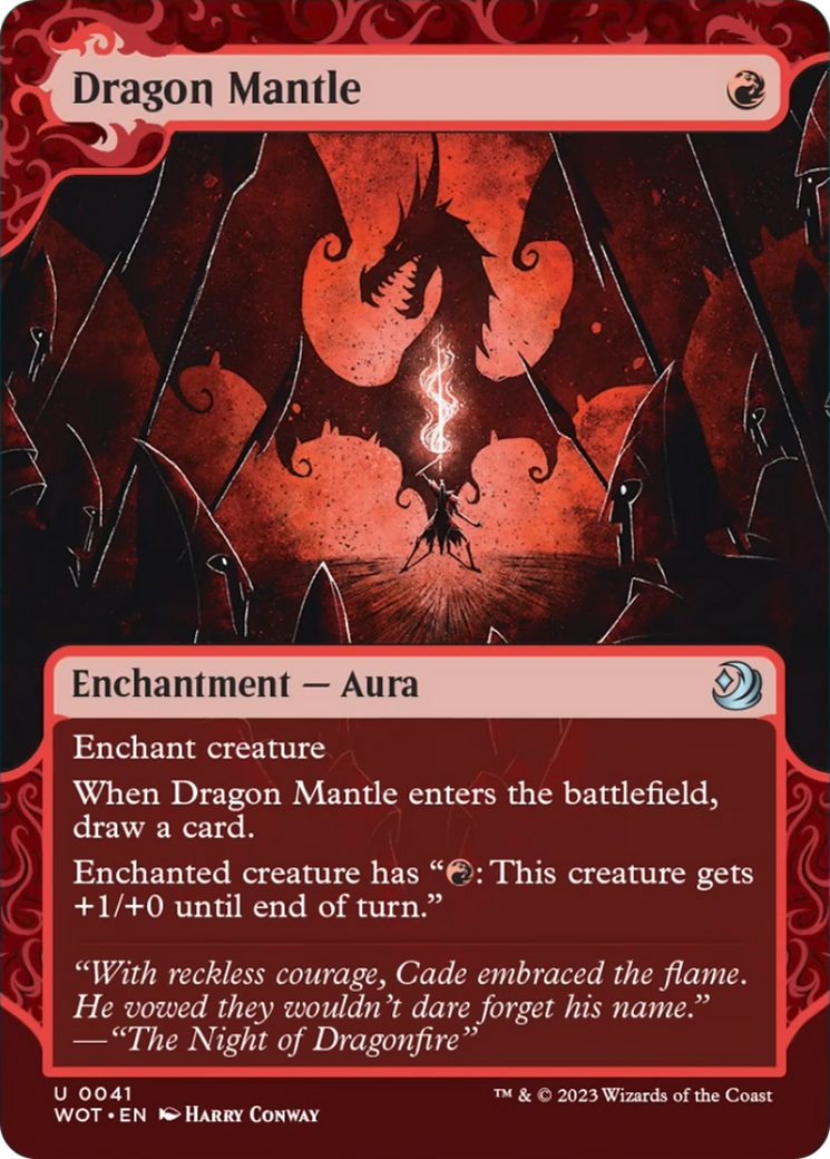 Dragon Mantle [Wilds of Eldraine: Enchanting Tales] [Foil]