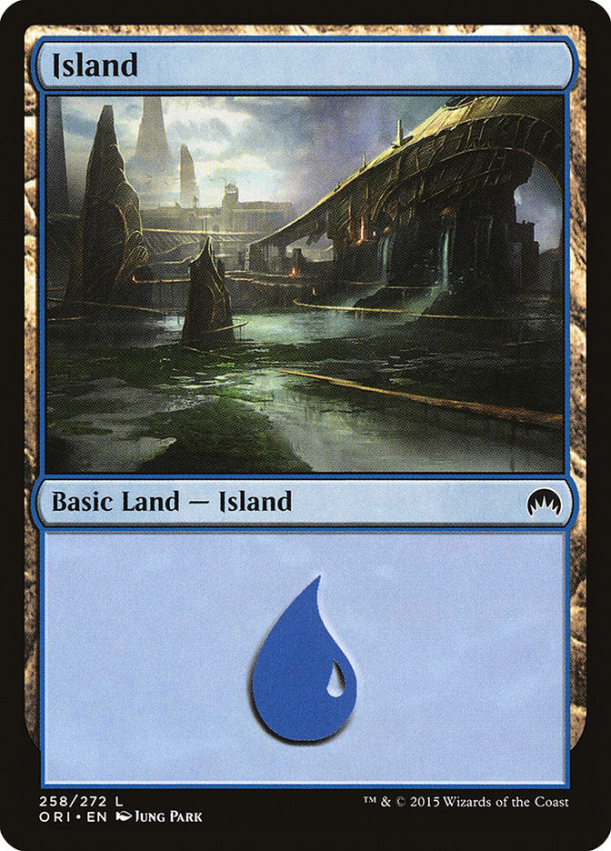 Island (258) [Magic Origins] [Foil]