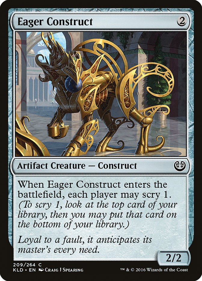 Eager Construct [Kaladesh] [Foil]