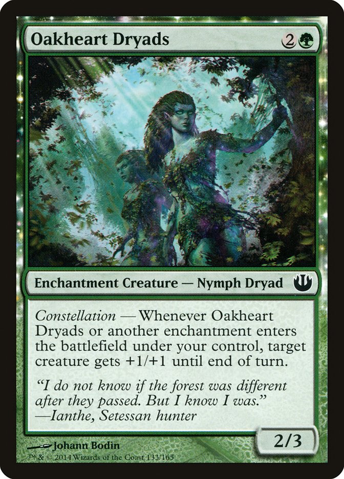 Oakheart Dryads [Journey into Nyx] [Foil]