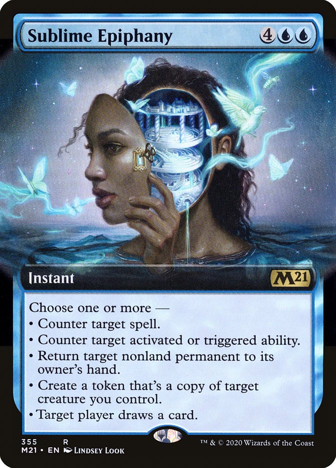 Sublime Epiphany (Extended Art) [Core Set 2021] [Foil]