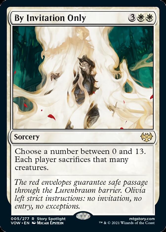 By Invitation Only [Innistrad: Crimson Vow] [Foil]