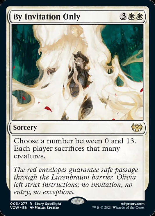 By Invitation Only [Innistrad: Crimson Vow] [Foil]