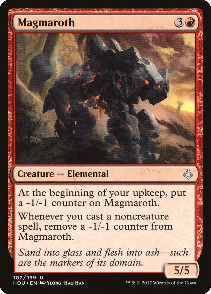 Magmaroth [Hour of Devastation] [Foil]