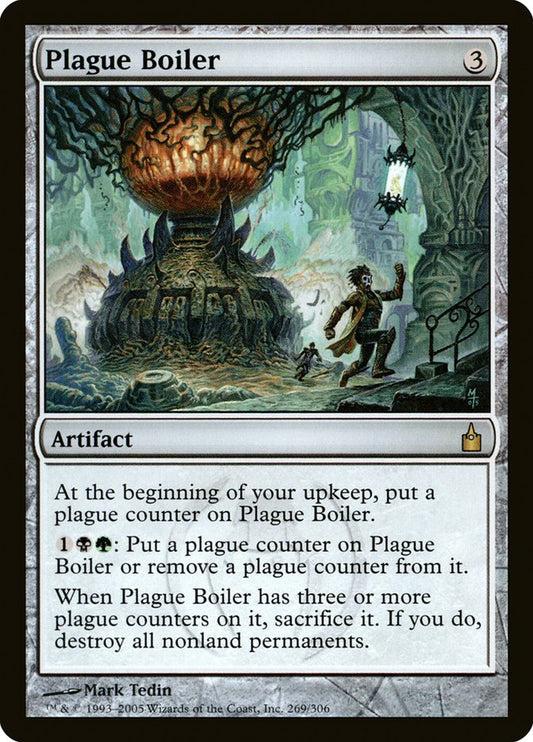 Plague Boiler [Ravnica: City of Guilds] [Foil]