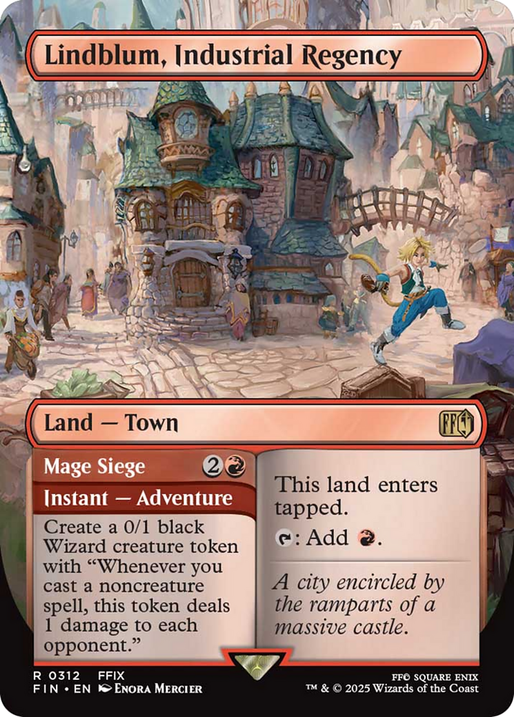 Lindblum, Industrial Regency (Borderless) [FINAL FANTASY] [Foil]