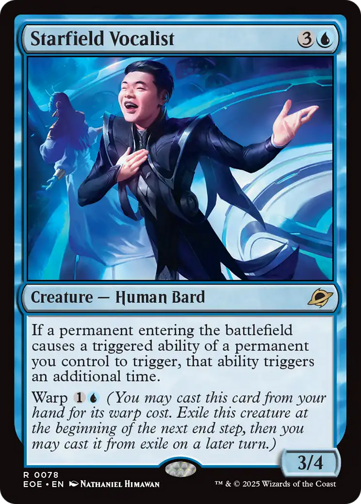 Starfield Vocalist [Edge of Eternities] [Foil]