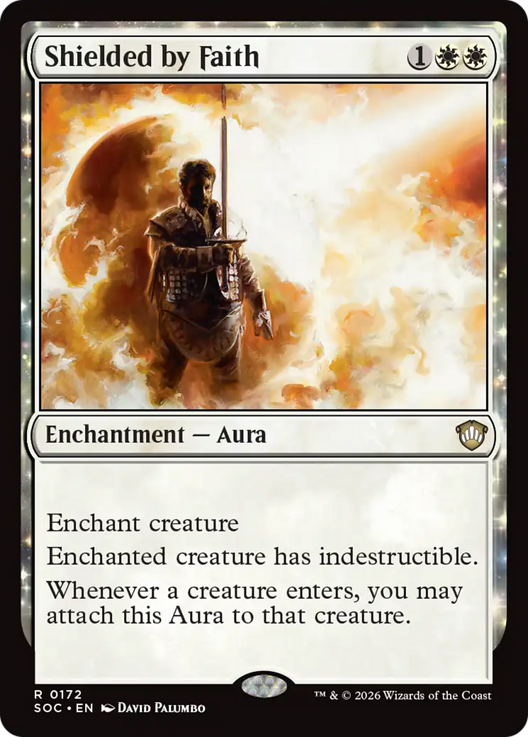Shielded by Faith [Secrets of Strixhaven Commander] [Foil]
