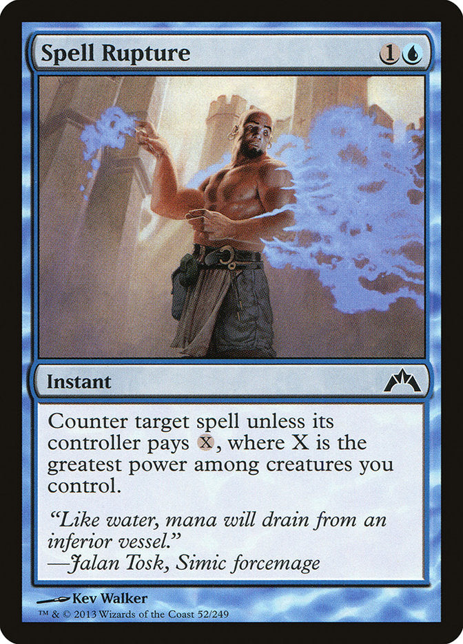 Spell Rupture [Gatecrash] [Foil]