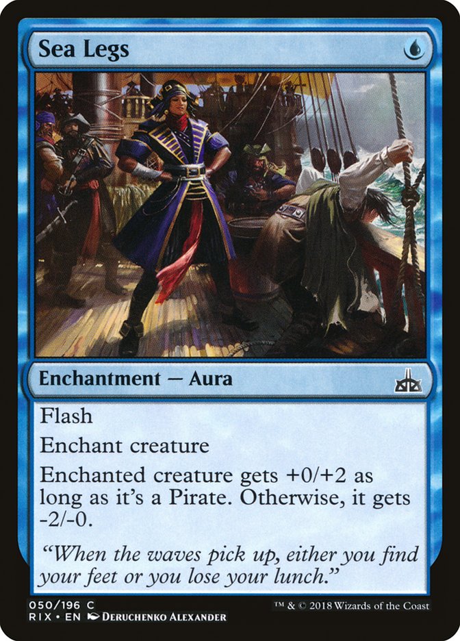 Sea Legs [Rivals of Ixalan] [Foil]