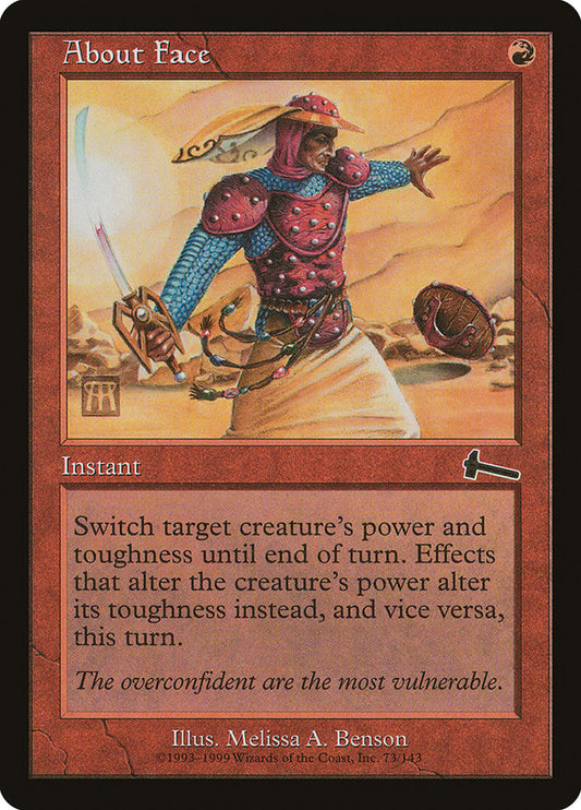 About Face [Urza's Legacy] [Foil]