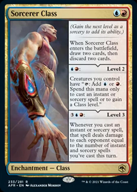 Sorcerer Class [Dungeons & Dragons: Adventures in the Forgotten Realms] [Foil]