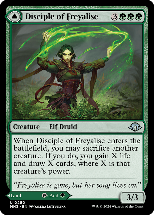 Disciple of Freyalise [Modern Horizons 3] [Foil]