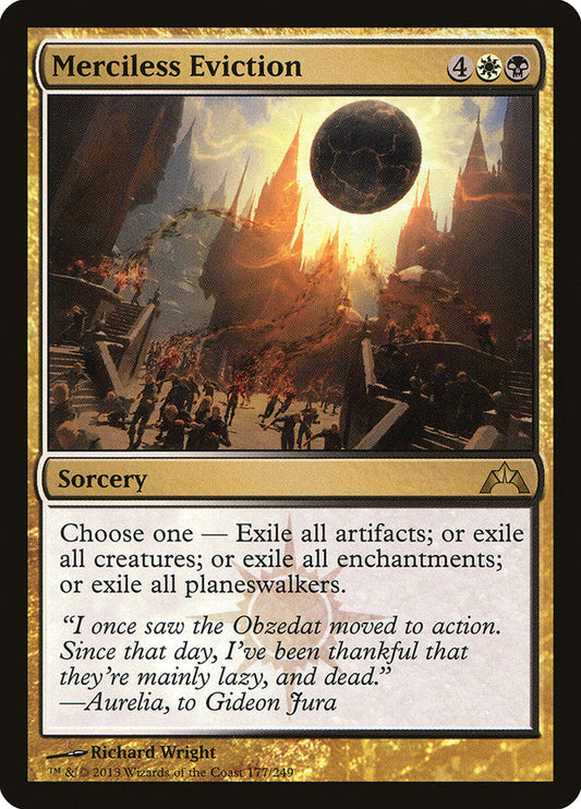 Merciless Eviction [Gatecrash] [Foil]