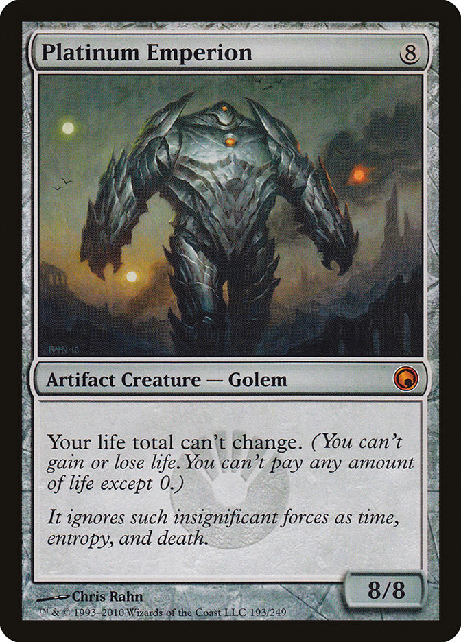 Platinum Emperion [Scars of Mirrodin] [Foil]