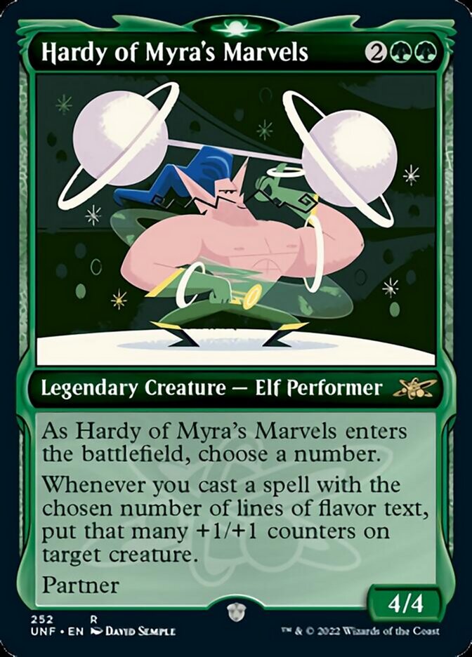 Hardy of Myra's Marvels (Showcase) [Unfinity] [Foil]