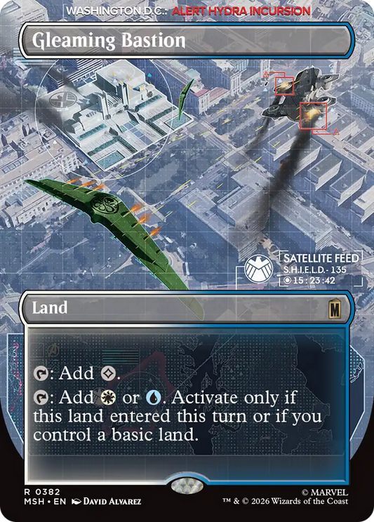 Gleaming Bastion (Borderless) [Marvel Super Heroes]
