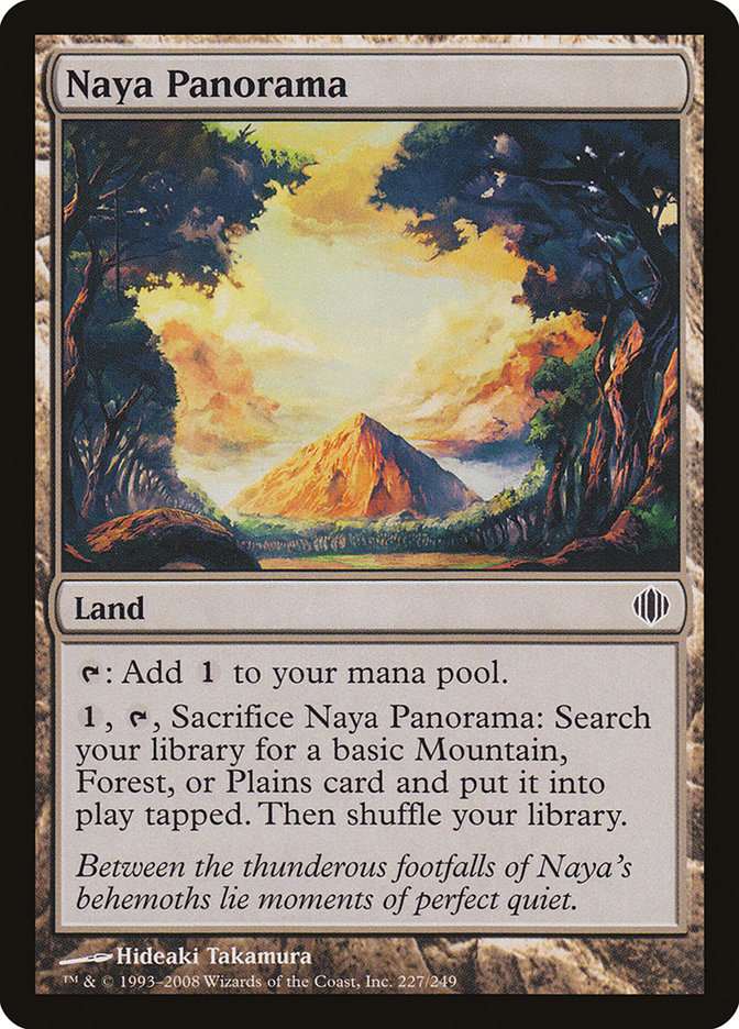 Naya Panorama [Shards of Alara] [Foil]