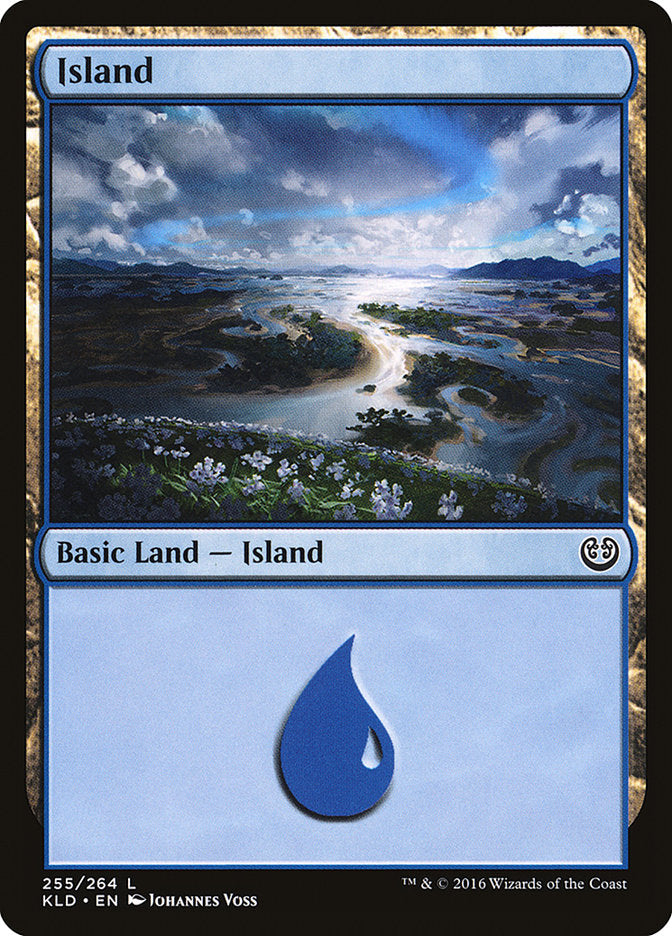 Island (255) [Kaladesh] [Foil]