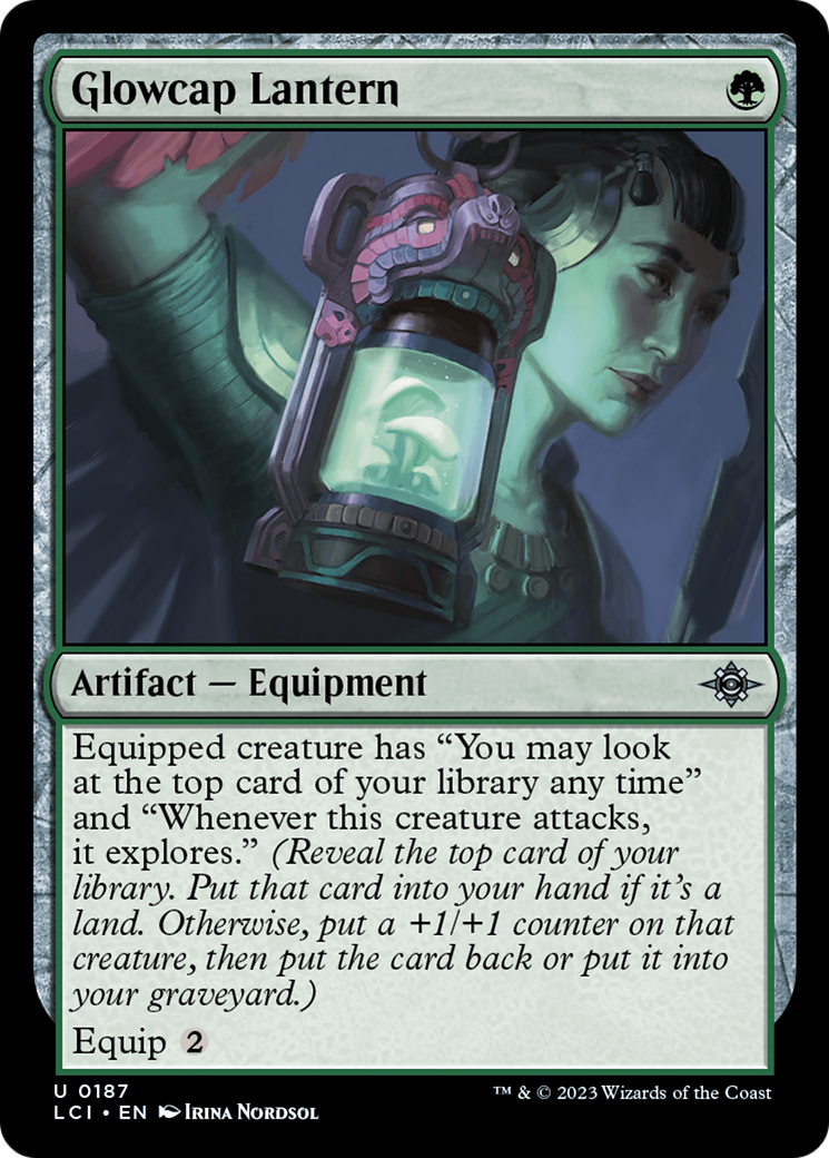 Glowcap Lantern [The Lost Caverns of Ixalan] [Foil]
