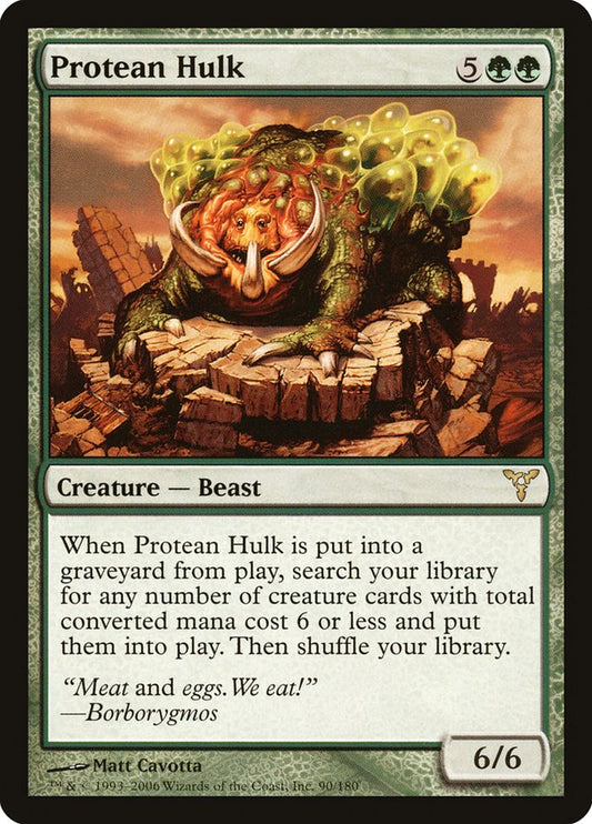 Protean Hulk [Dissension] [Foil]
