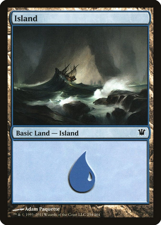 Island (254) [Innistrad] [Foil]