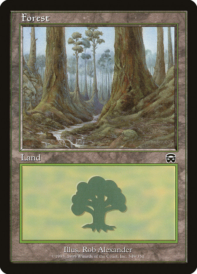 Forest (349) [Mercadian Masques] [Foil]
