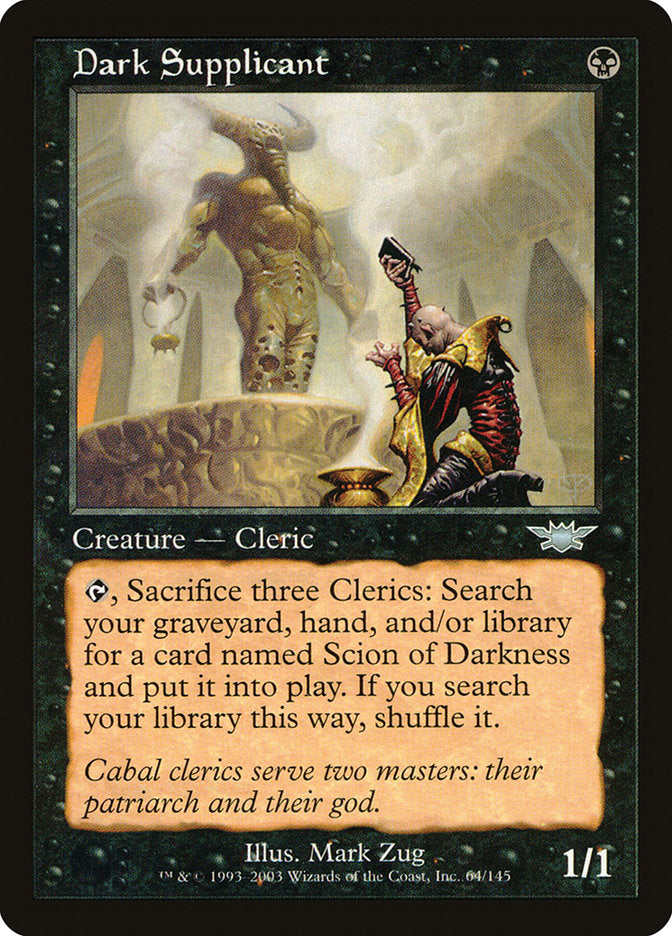 Dark Supplicant [Legions] [Foil]