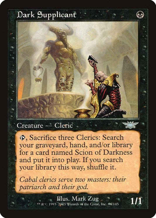 Dark Supplicant [Legions] [Foil]