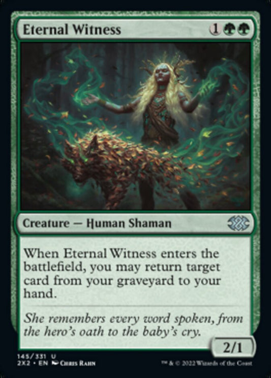 Eternal Witness [Double Masters 2022] [Foil]