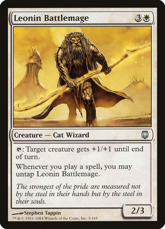 Leonin Battlemage [Darksteel] [Foil]