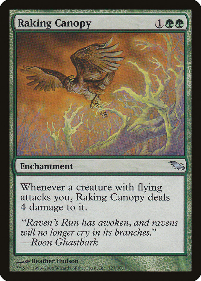 Raking Canopy [Shadowmoor] [Foil]