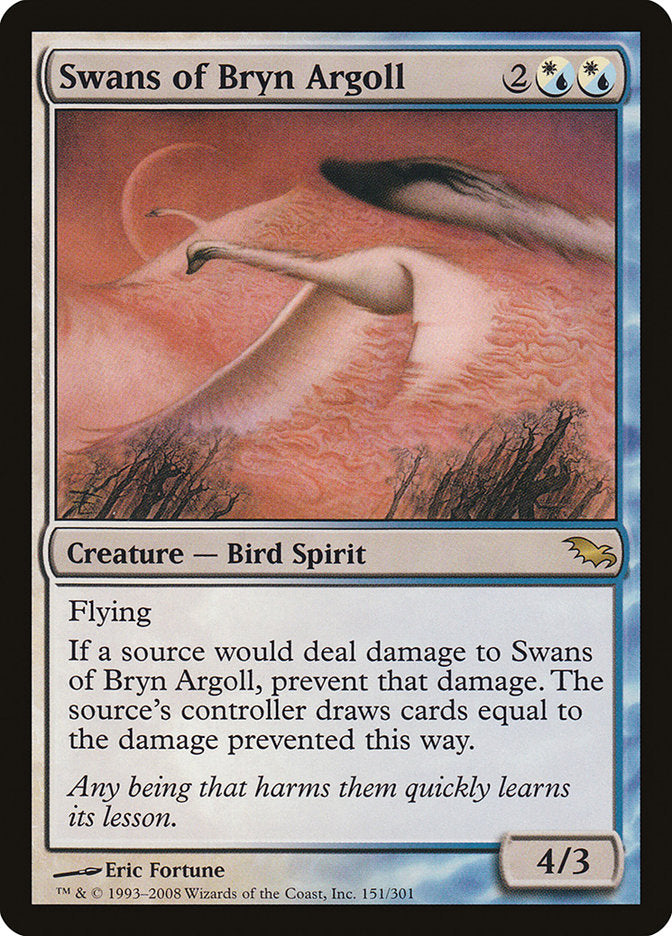 Swans of Bryn Argoll [Shadowmoor] [Foil]