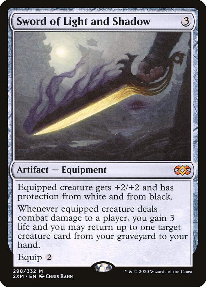 Sword of Light and Shadow [Double Masters] [Foil]