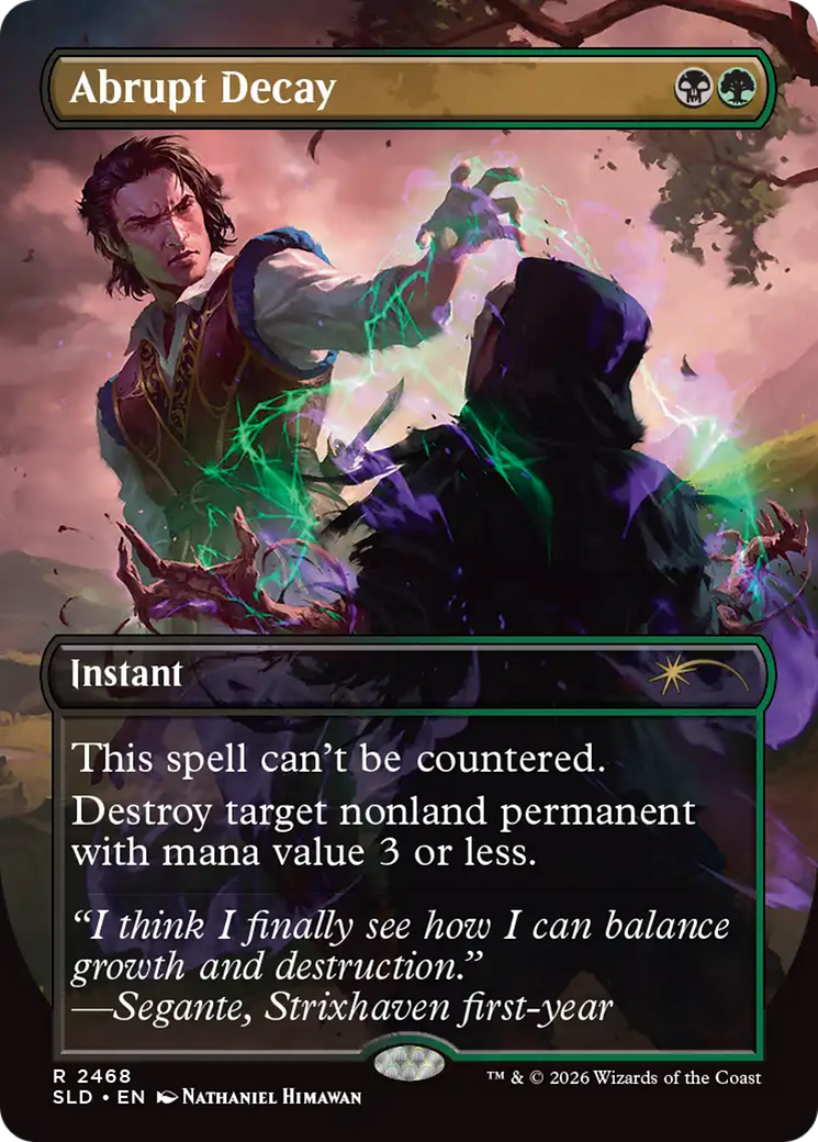 Abrupt Decay [Secret Lair Drop Series] [Foil]
