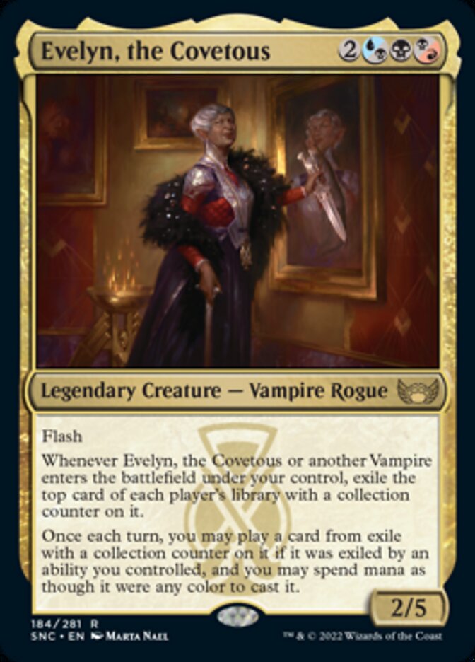 Evelyn, the Covetous [Streets of New Capenna] [Foil]