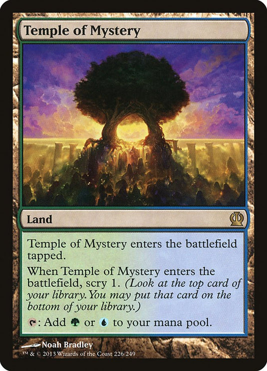 Temple of Mystery [Theros] [Foil]