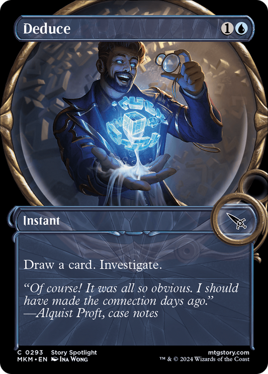 Deduce (Showcase) [Murders at Karlov Manor] [Foil]