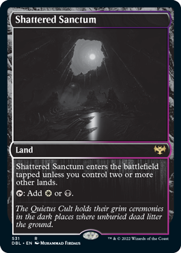 Shattered Sanctum [Innistrad: Double Feature] [Foil]
