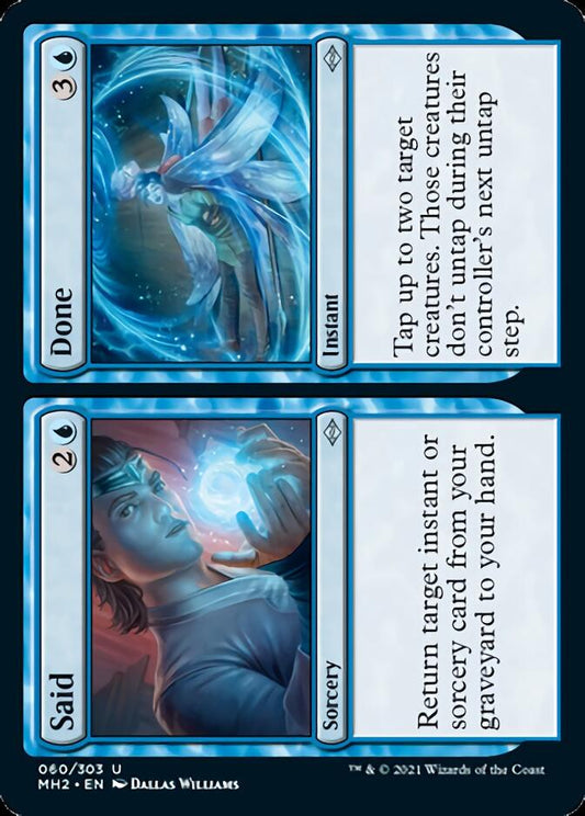 Said // Done [Modern Horizons 2] [Foil]