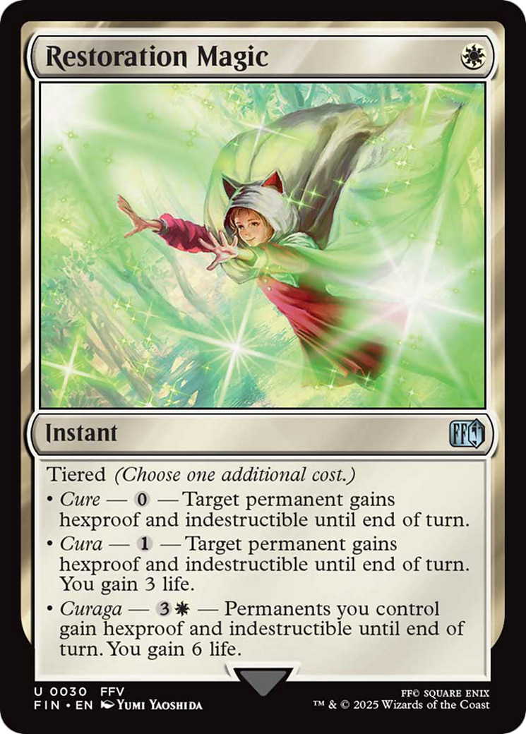 Restoration Magic [FINAL FANTASY] [Foil]