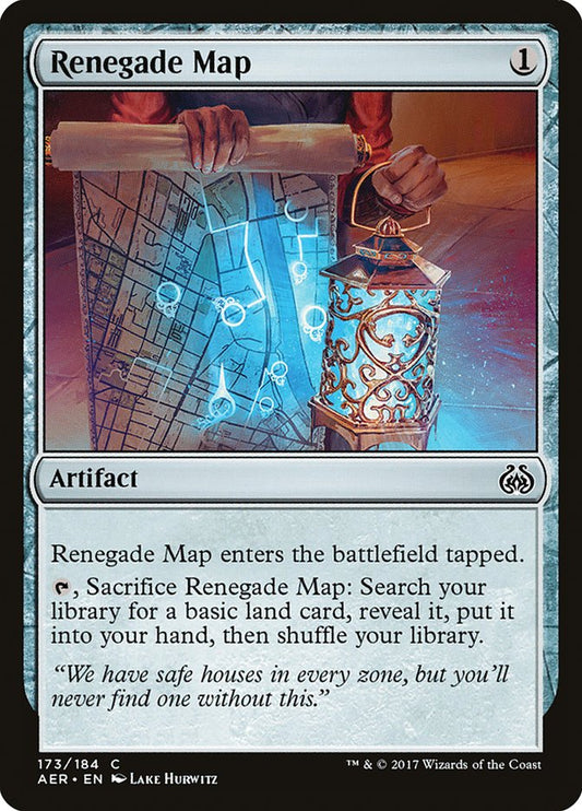 Renegade Map [Aether Revolt] [Foil]