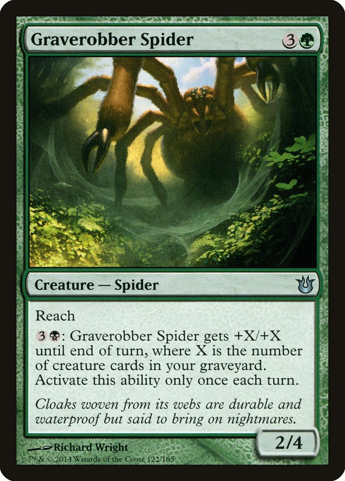Graverobber Spider [Born of the Gods] [Foil]