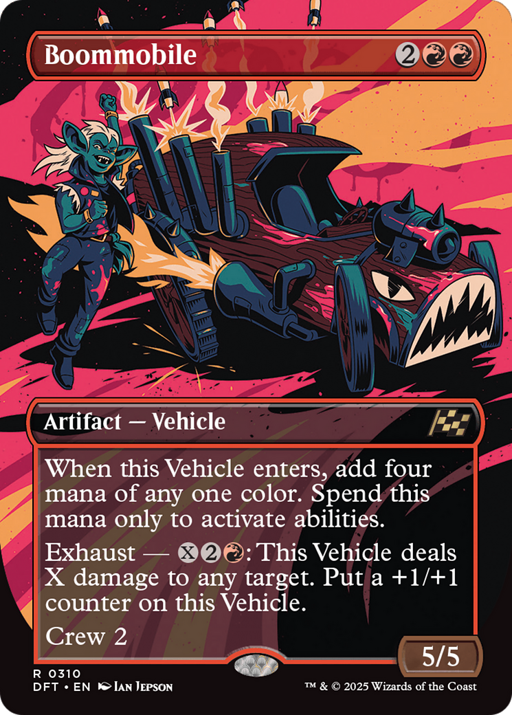 Boommobile (Borderless) [Aetherdrift] [Foil]