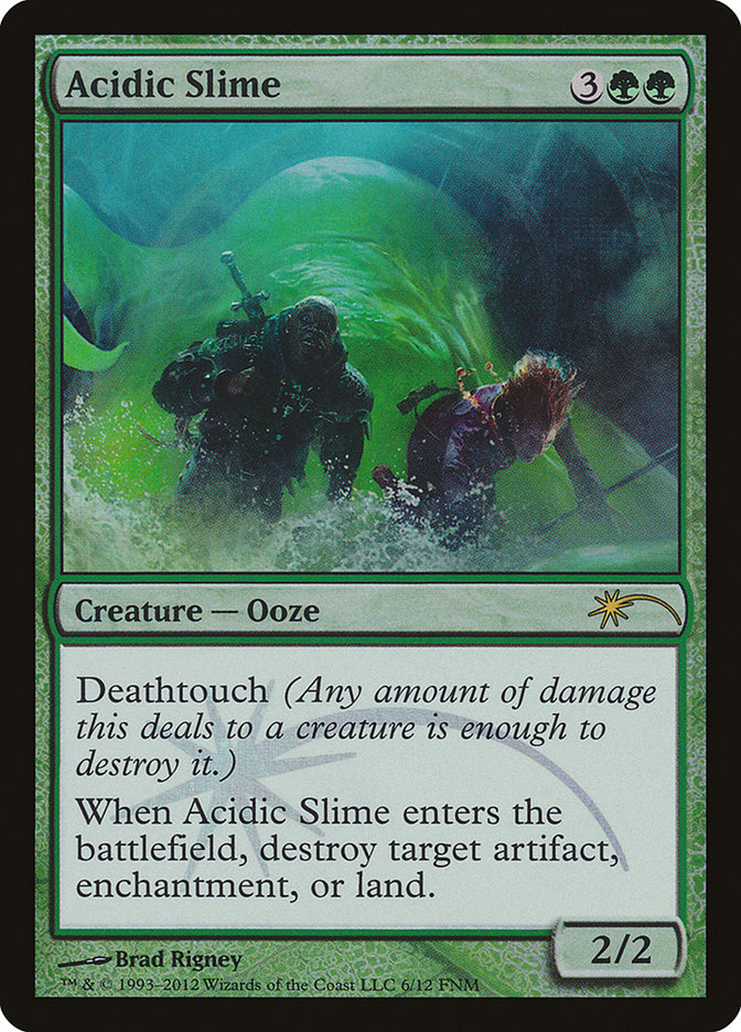 Acidic Slime [Friday Night Core Set 2012]