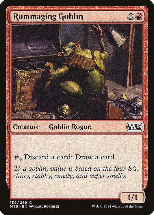 Rummaging Goblin [Core Set 2015] [Foil]