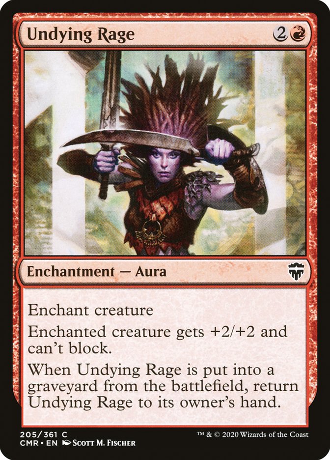 Undying Rage [Commander Legends] [Foil]