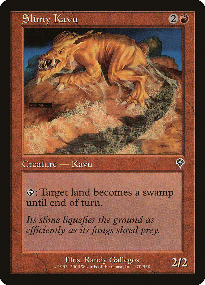 Slimy Kavu [Invasion] [Foil]
