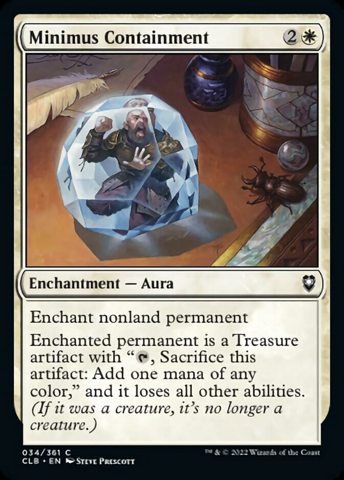 Minimus Containment [Commander Legends: Battle for Baldur's Gate] [Foil]