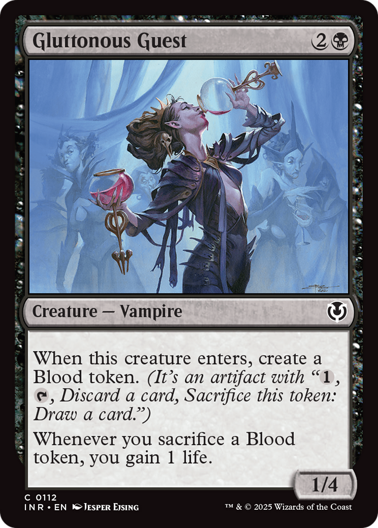 Gluttonous Guest [Innistrad Remastered] [Foil]
